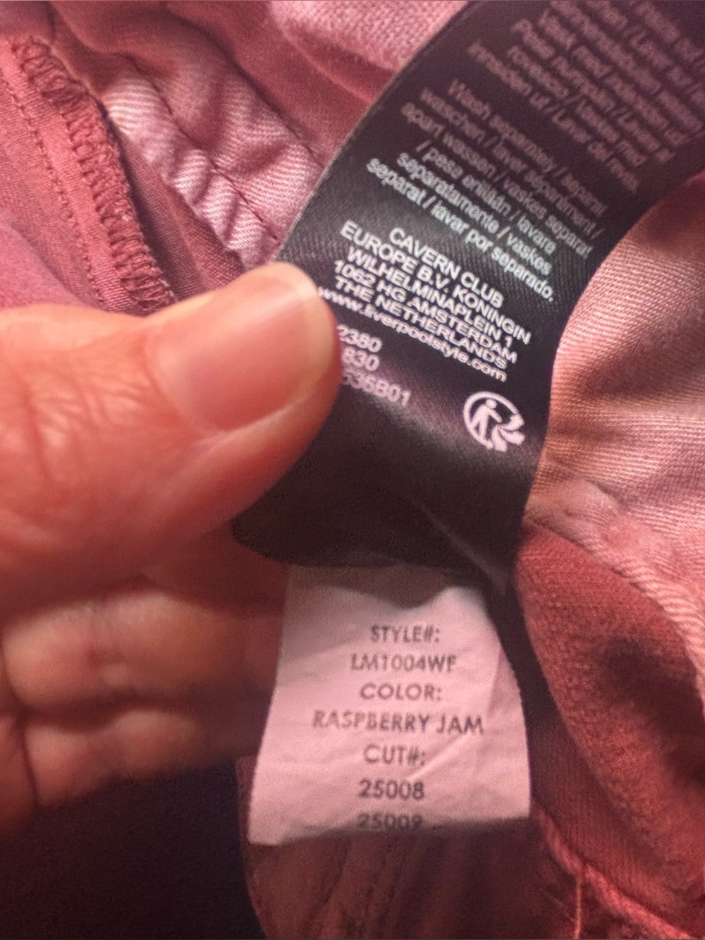 Liverpool Denim Jacket in Raspberry Jam - Picture 16 of 16
